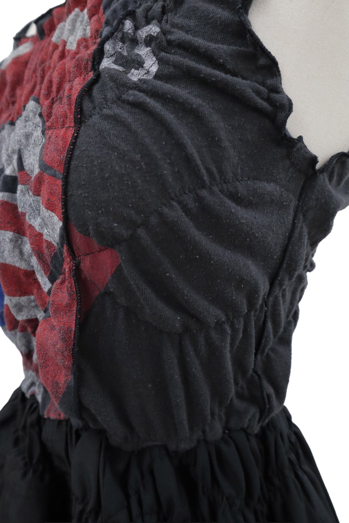 KUSHA KUSHA PLAN/cut saw dress/RM-［2608-074］