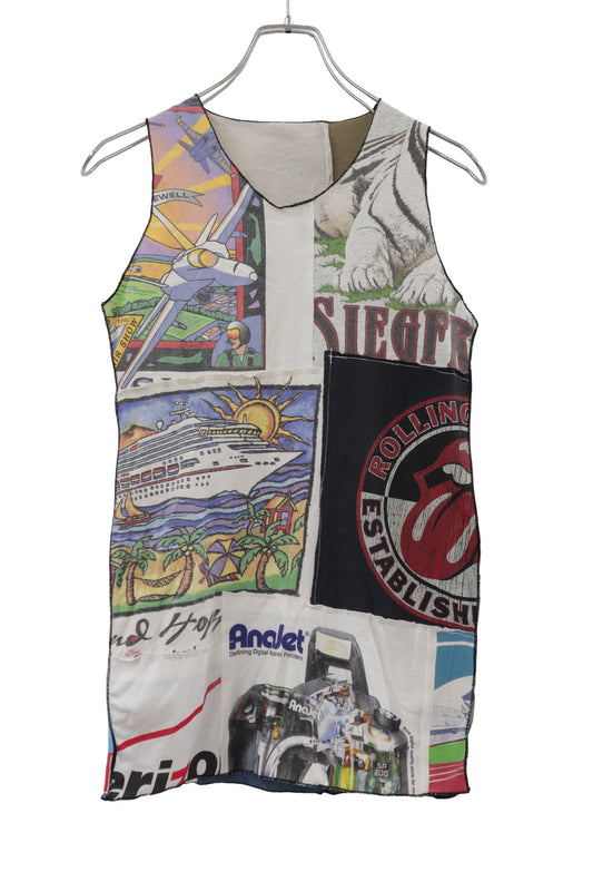 graphic tank top/RM-［2608-062］