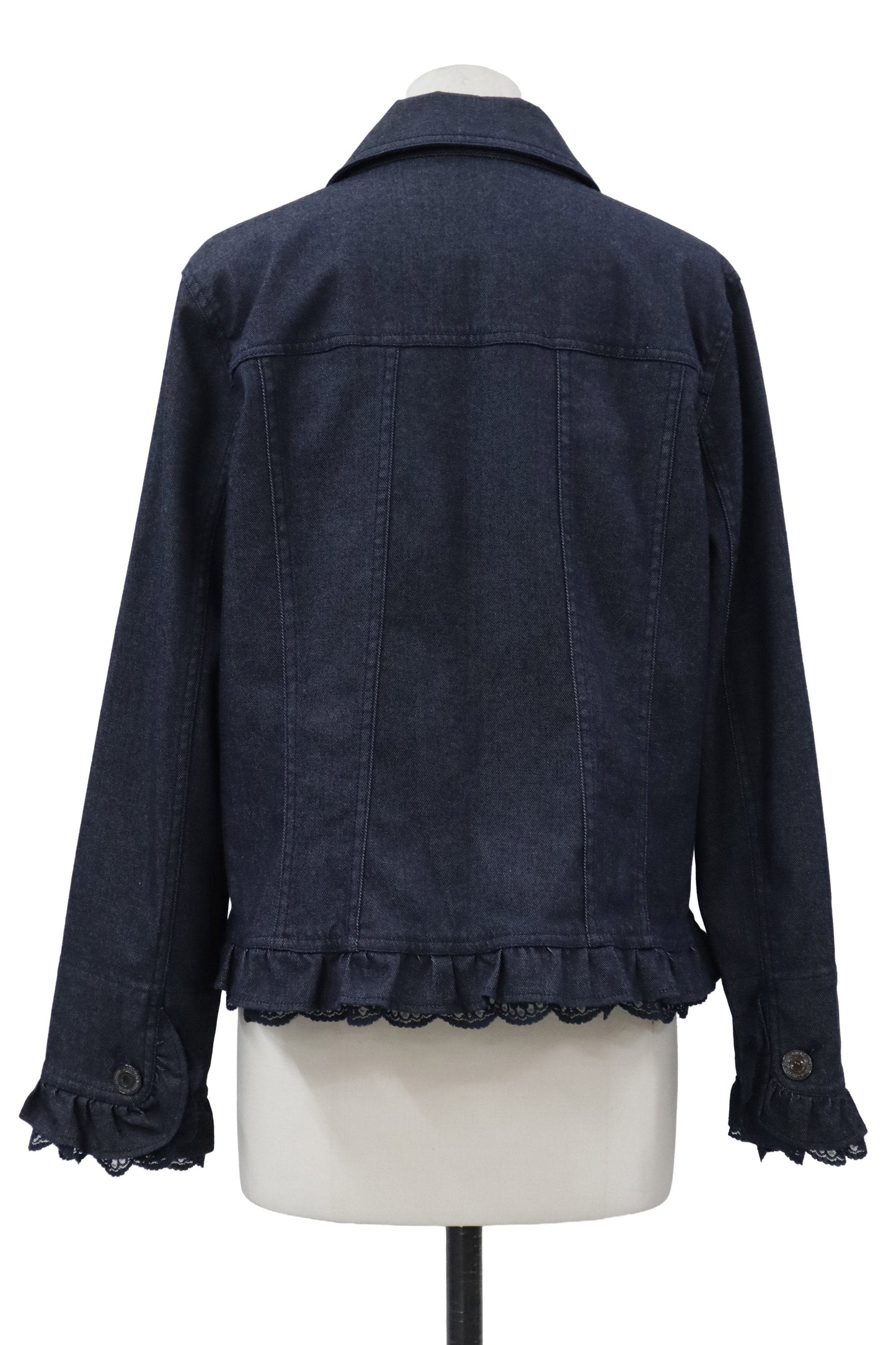 frill denim jacket /U-［2606-010］