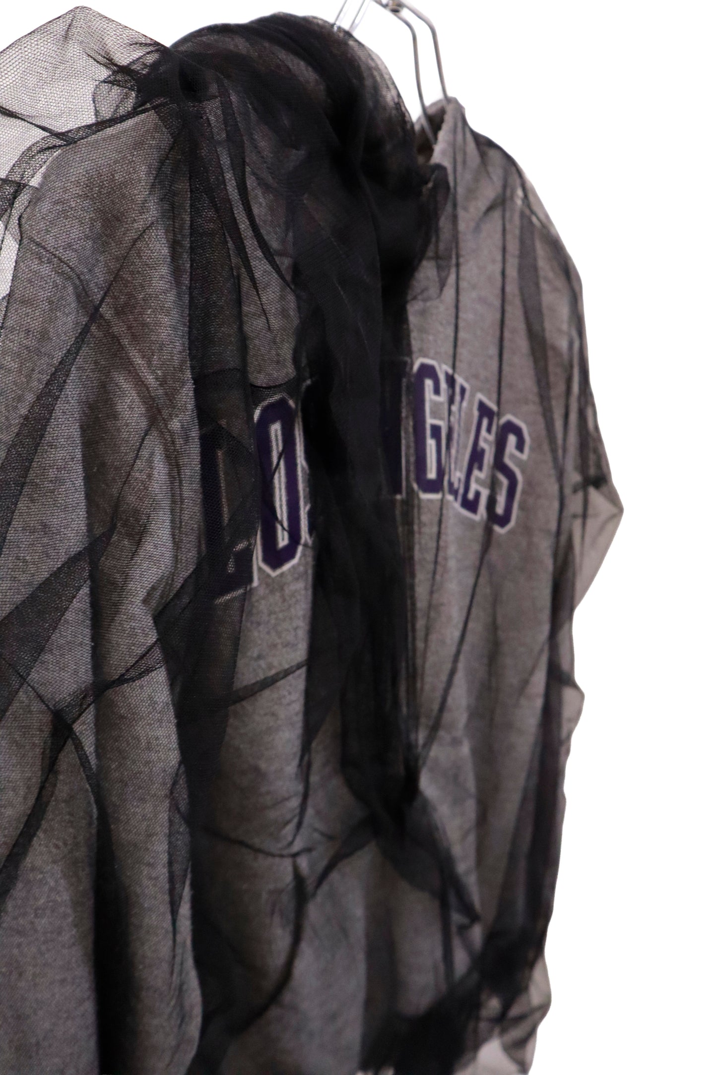 organdy mix hoodie/RM-［2511-018］
