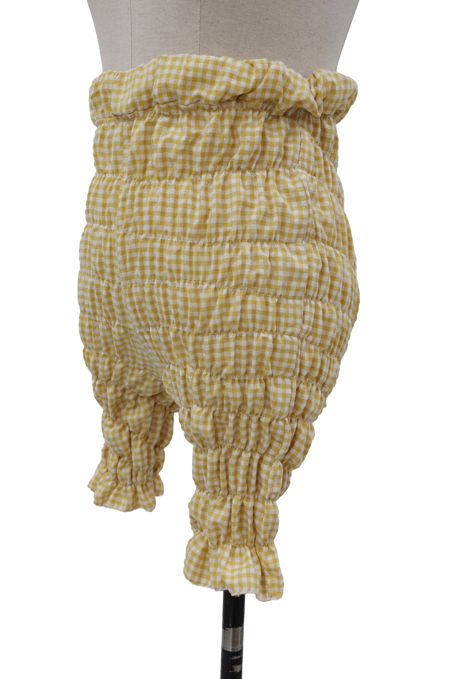gingham shorts/KUSHA KUSHA PLAN/RM-［2607-056］