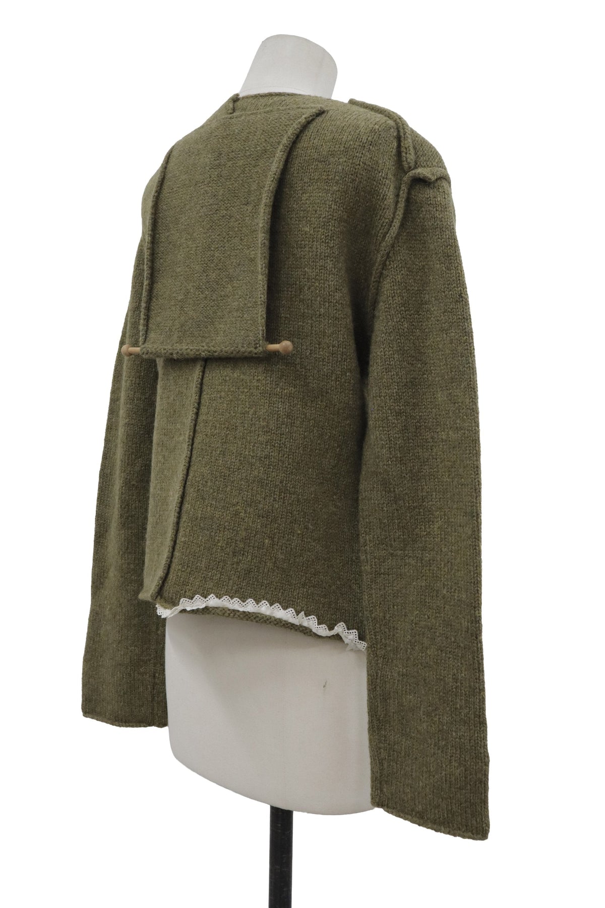 lace knit cardigan/RM-［2608-103］