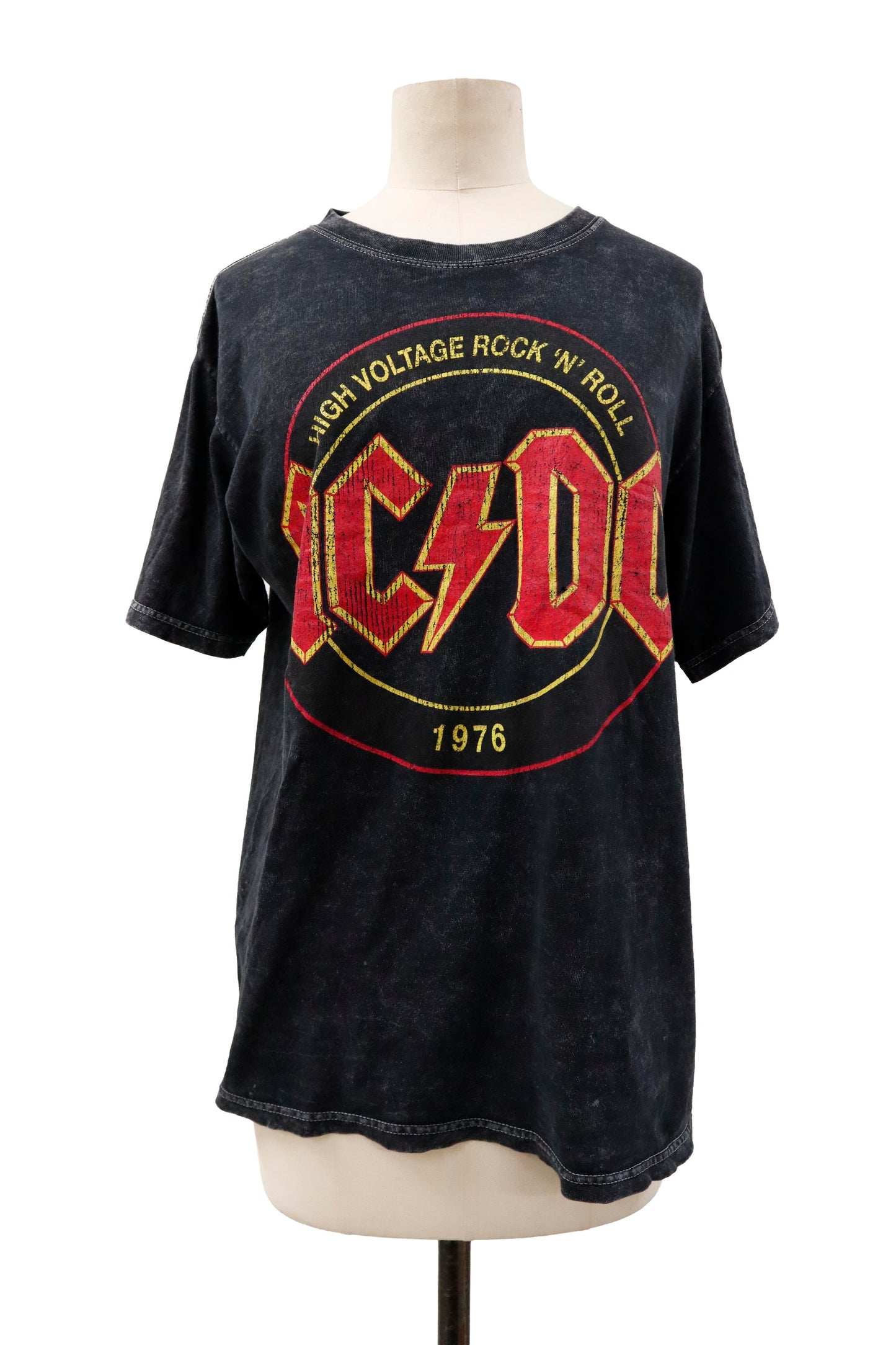 ACDC band t-shirt/U-［2605-010］