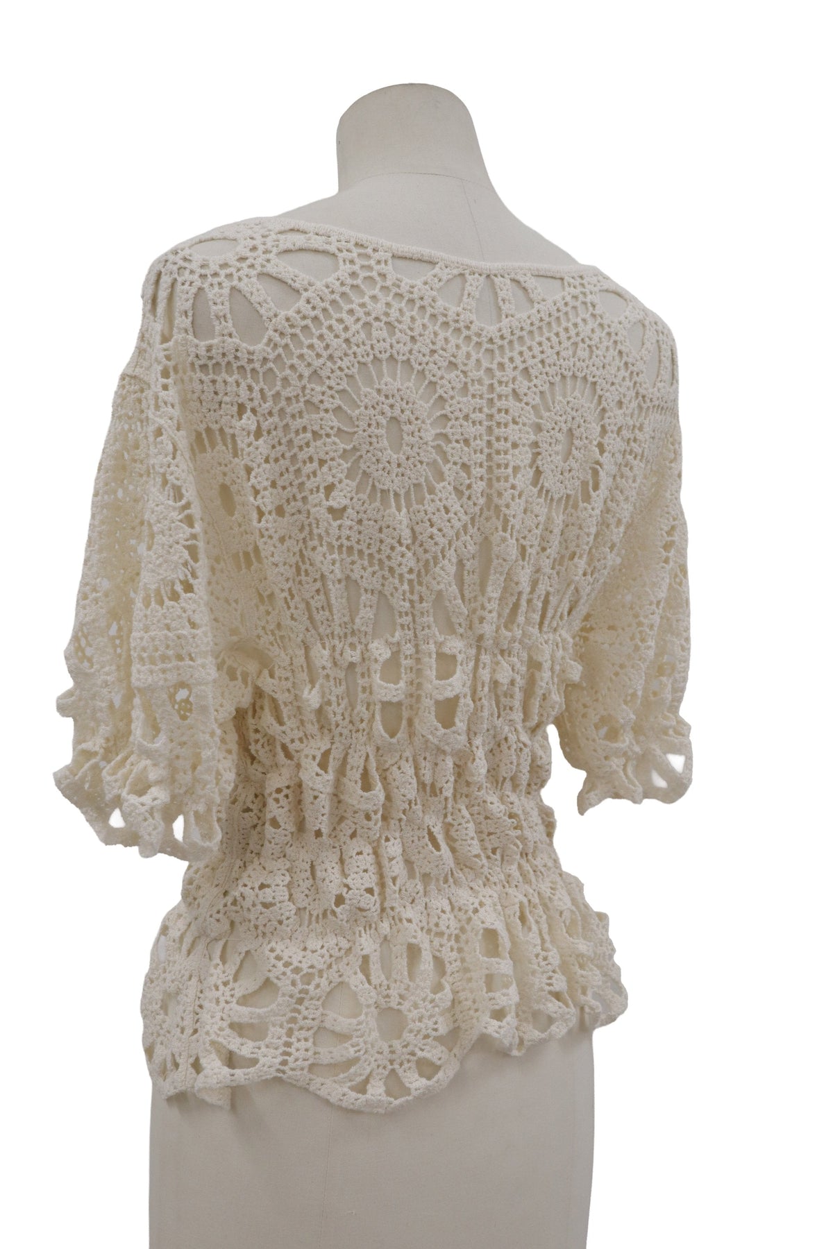 shirring lace tops/RM-［2607-157］