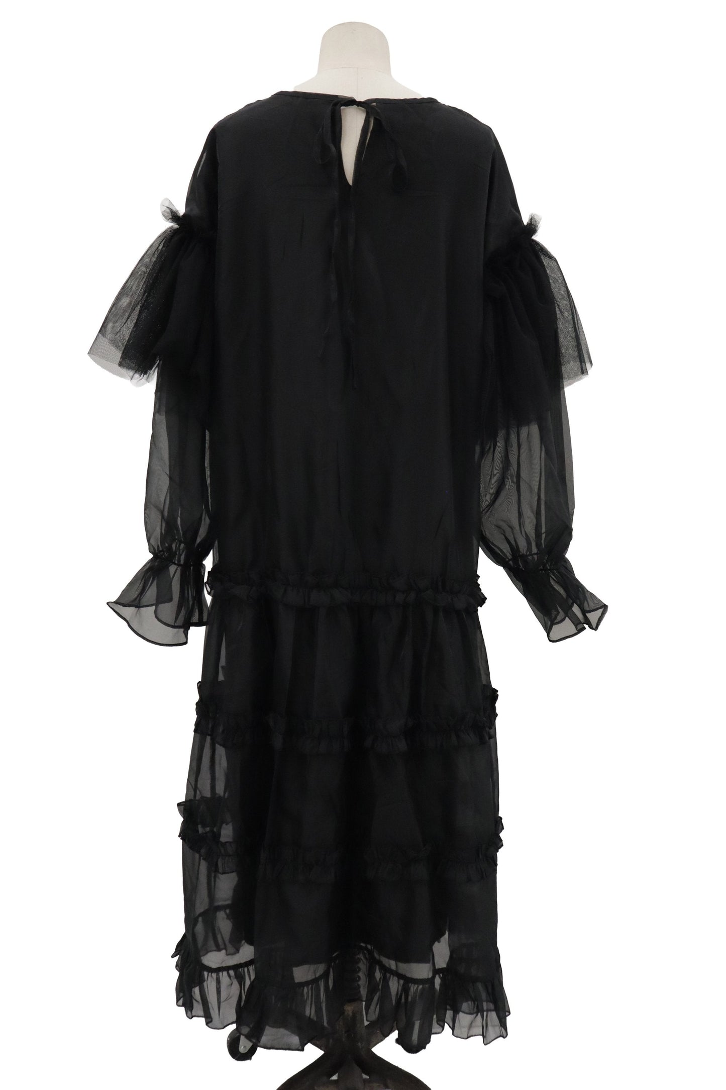 organza frill dress/RM-［2606-027］