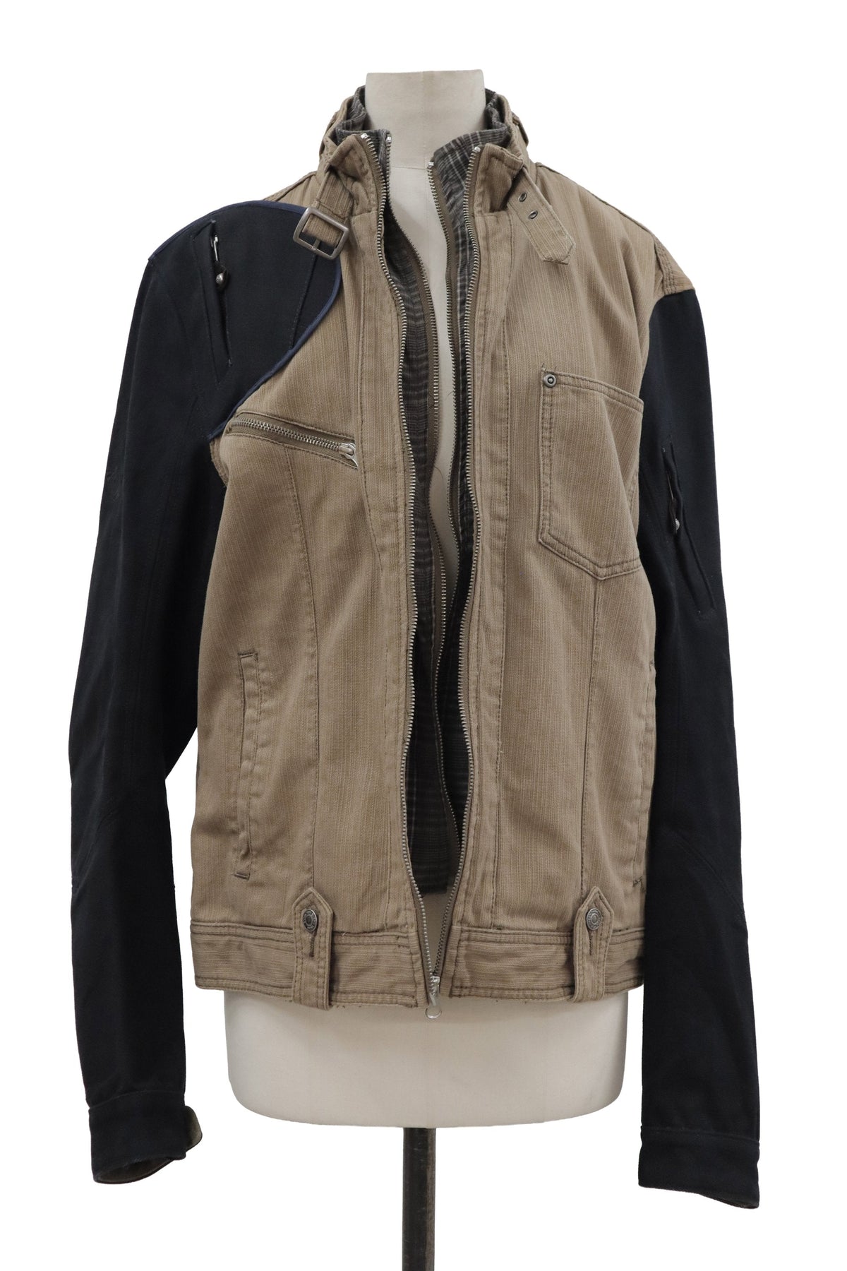 Gun patch cotton jacket/RM-［2608-106］