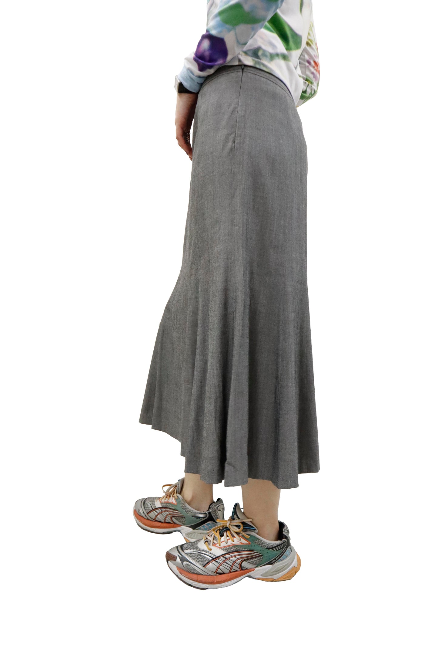 mermaid line skirt/U-［2605-008］