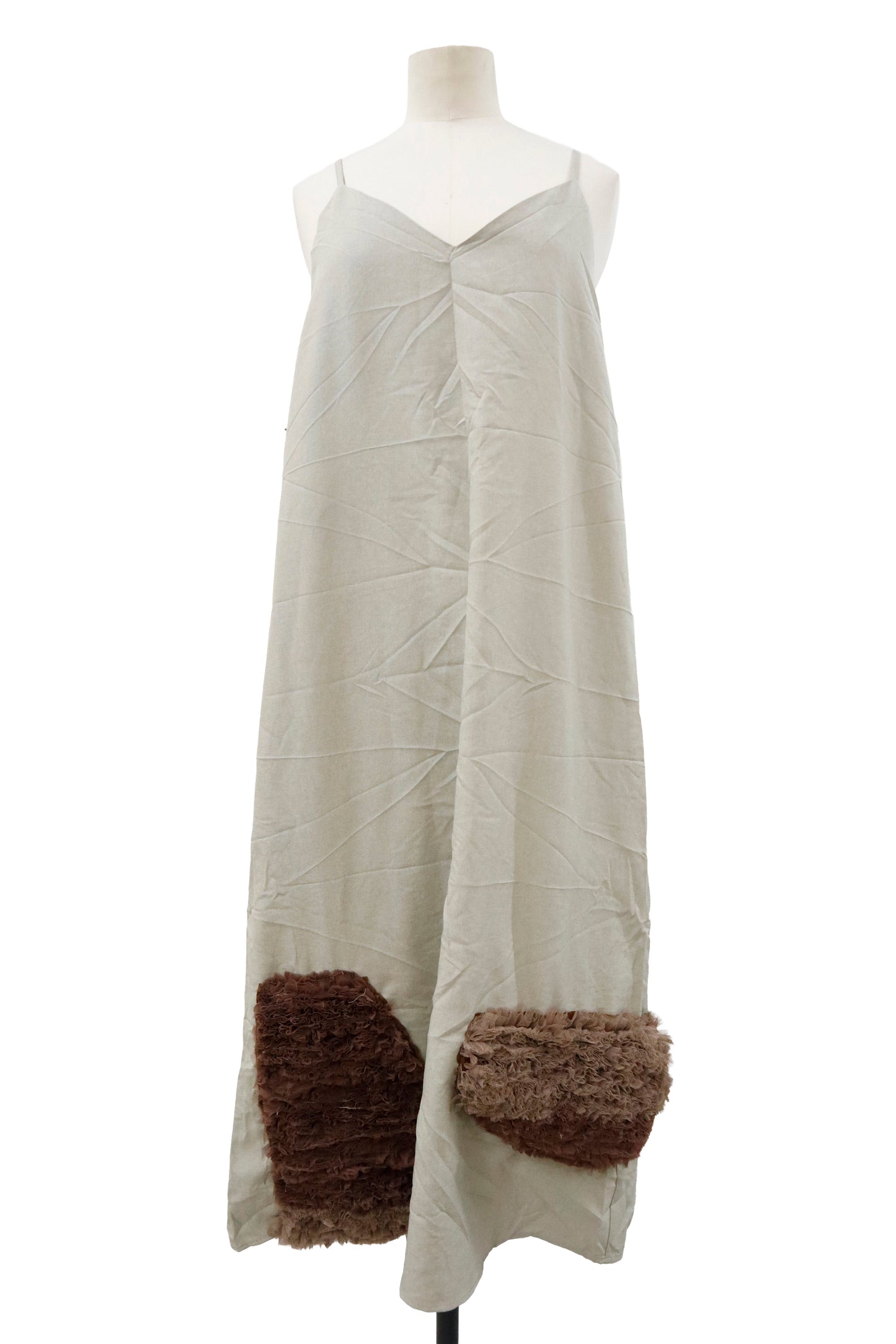 ruffle motif dress/RM-［2604-040］