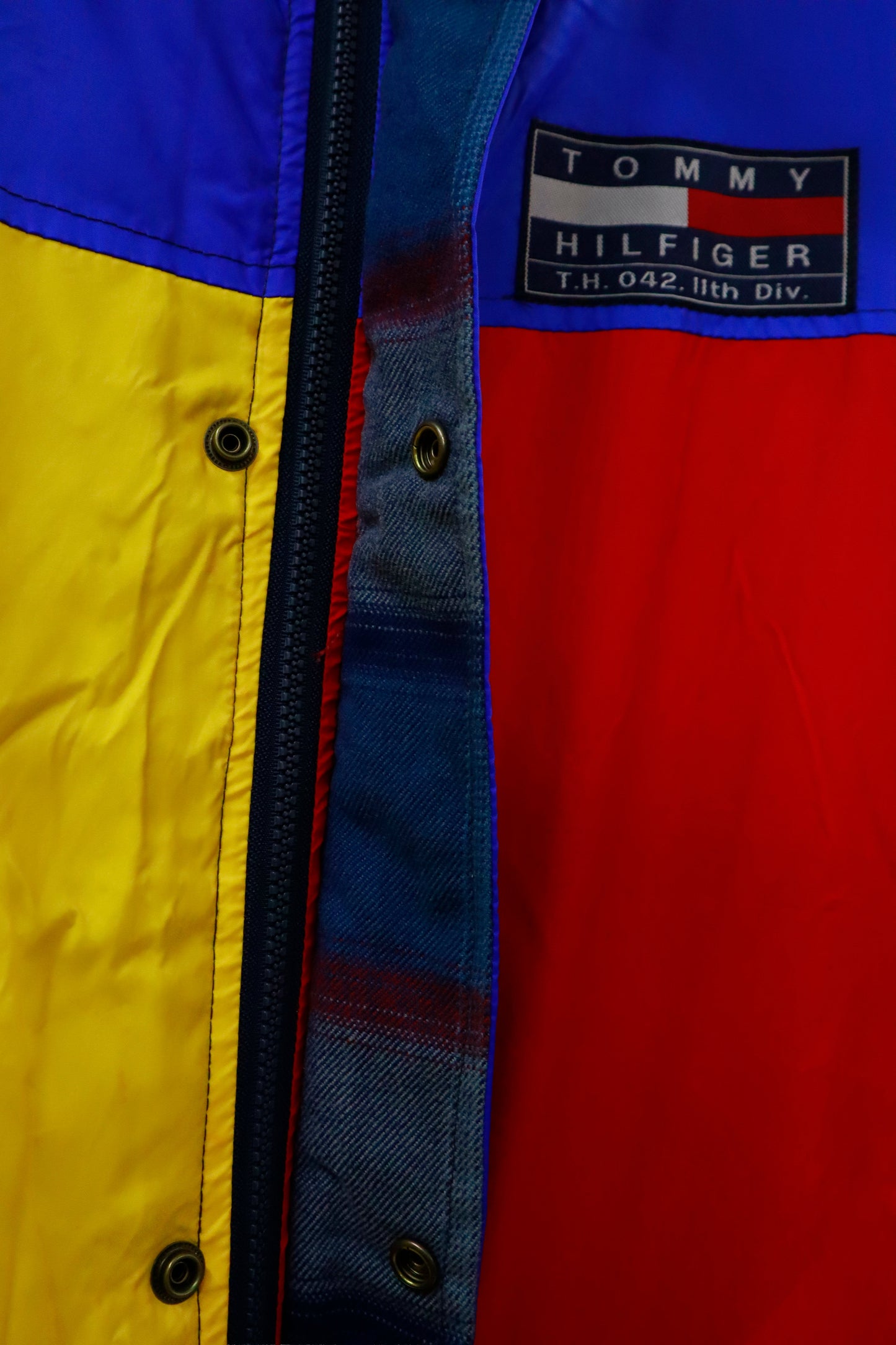 90's TOMMY HILFIGER nylon jacket/ NV-［2601-011］