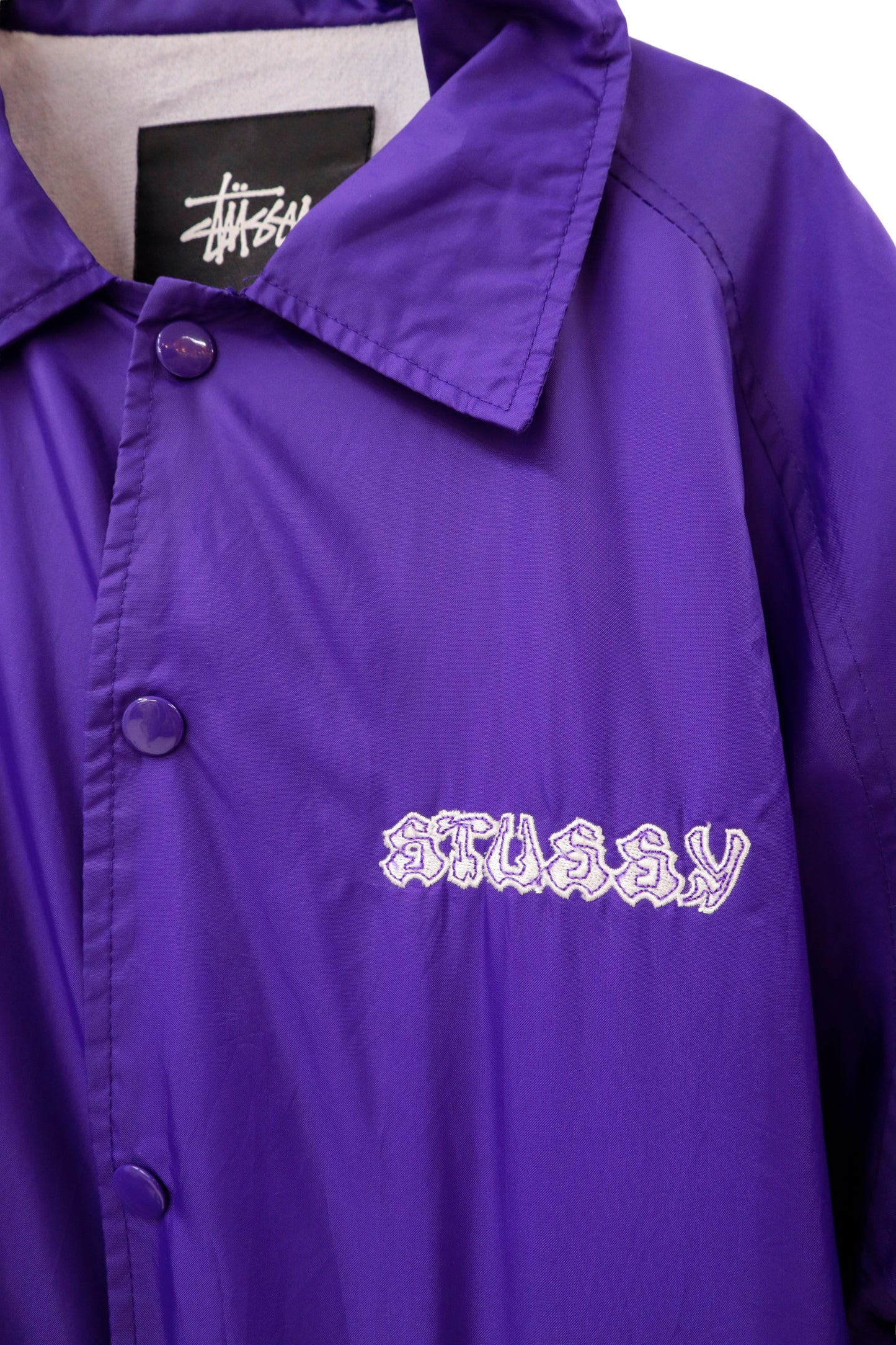 00's STUSSY coach jacket/NV-［2511-028］