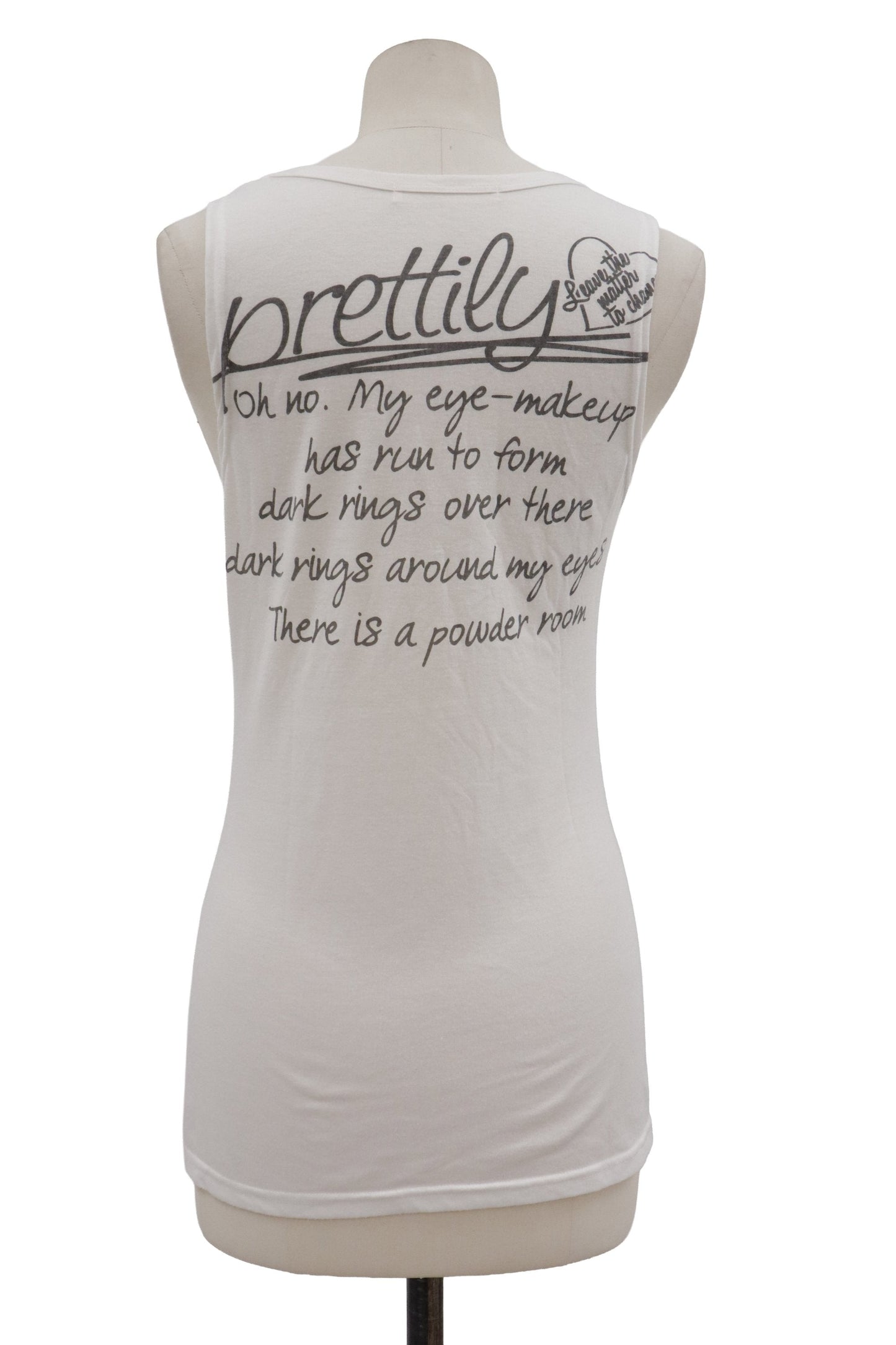 prettily graphic tank/RM-［2607-041］