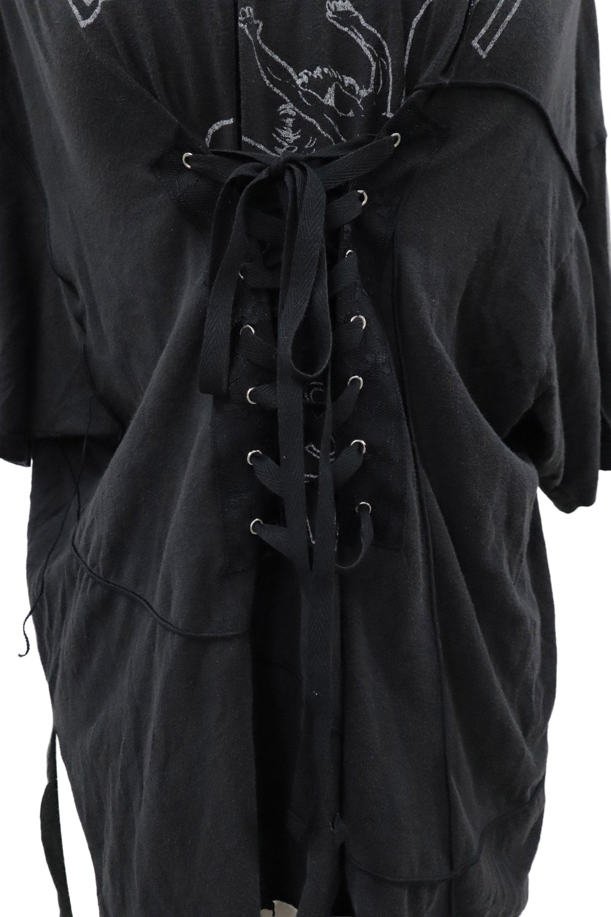 Y2K lace up tops/RM-［2608-044］