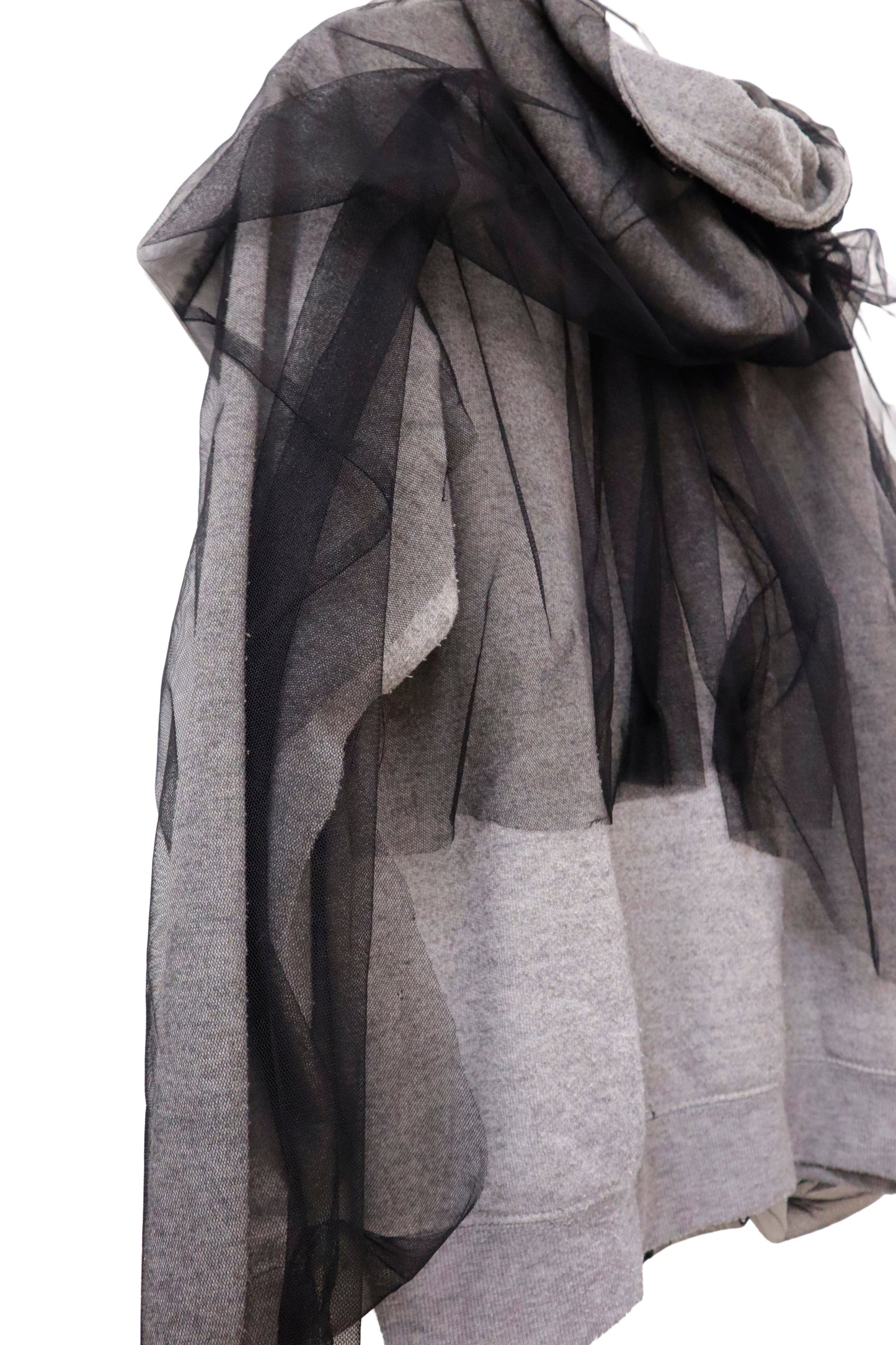 organdy mix hoodie/RM-［2511-018］