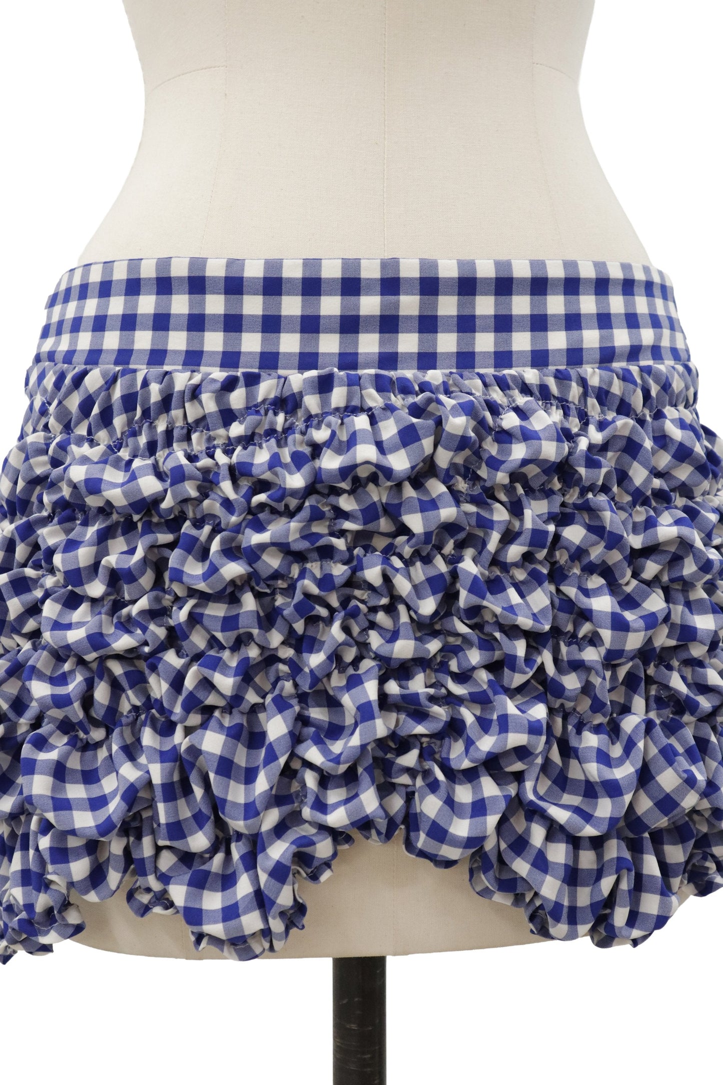gingham skirt/KUSHA KUSHA PLAN/RM-［2607-055］