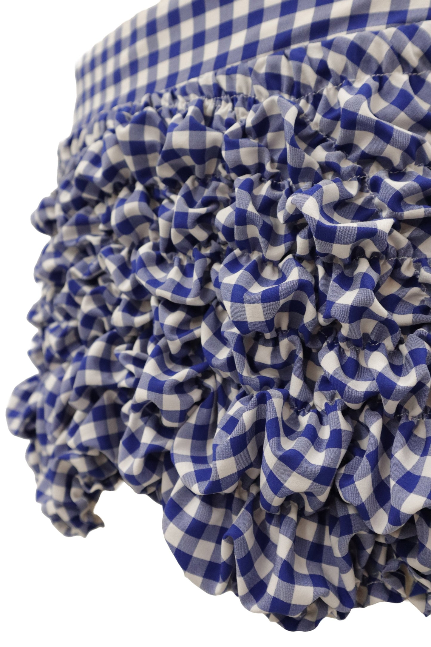 gingham skirt/KUSHA KUSHA PLAN/RM-［2607-055］