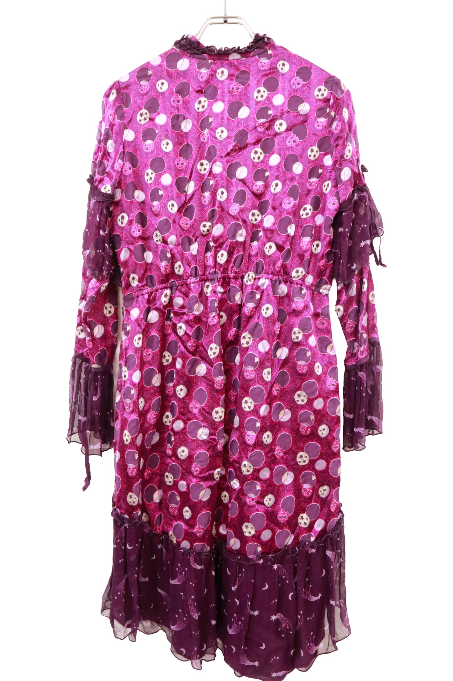 ANNA SUI/dot print dress/NV-［2511-081］