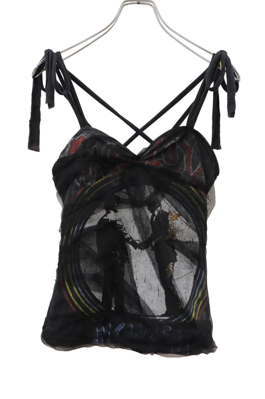 graphic camisole/RM-［2608-056］