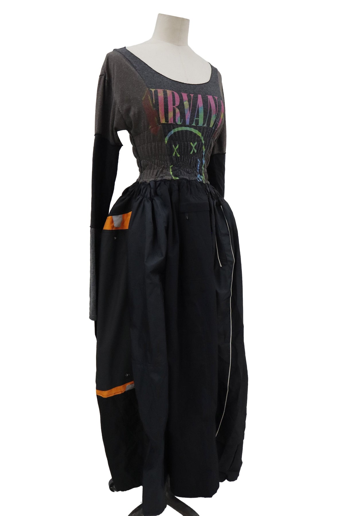 KUSHA KUSHA PLAN/cut saw dress/RM-［2608-079］