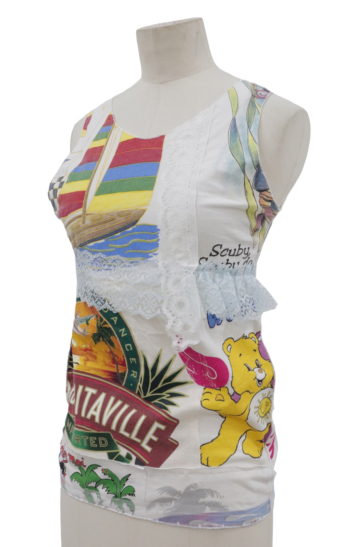 graphic tank top/RM-［2608-071］