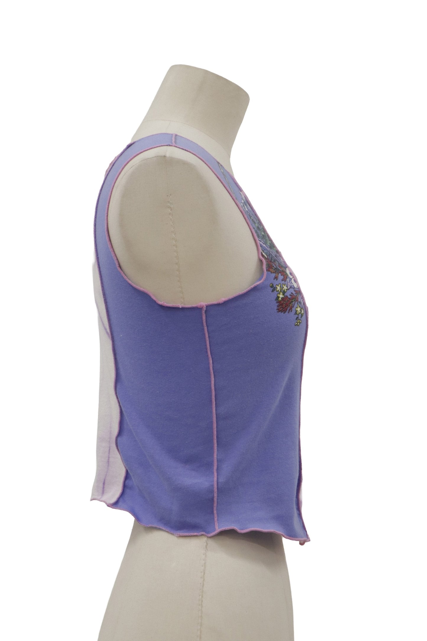 Y2K print docking tanktop/RM-［2606-019］