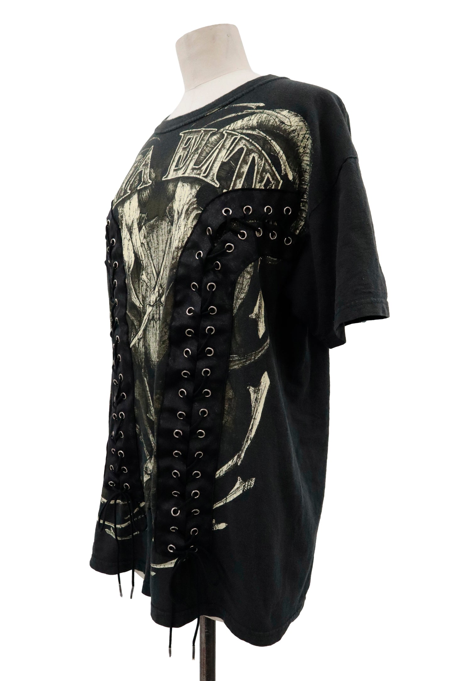 Y2K lace up tops/RM-［2605-016］