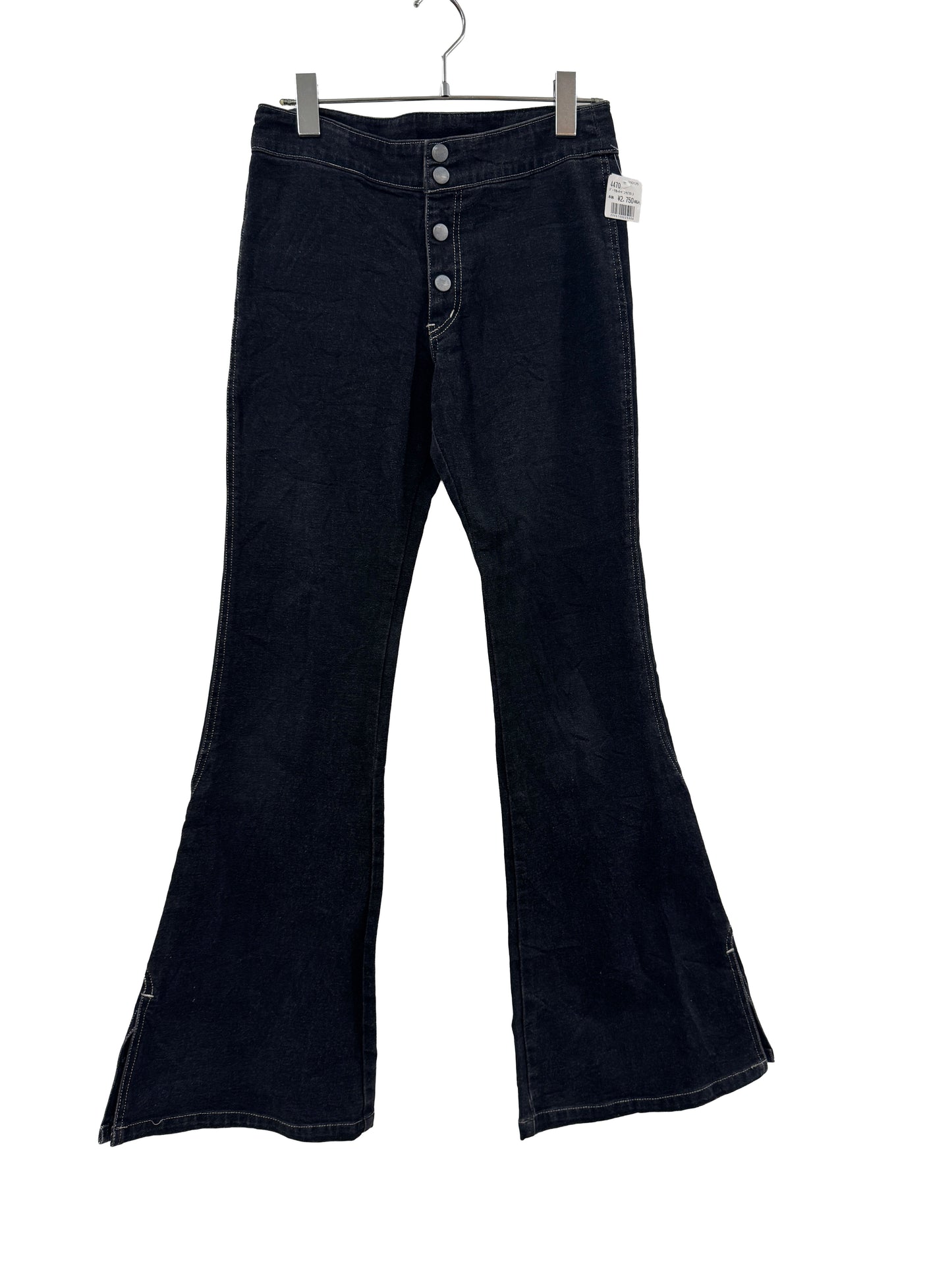 bellbottom low rise pants/NV-［2511-040］