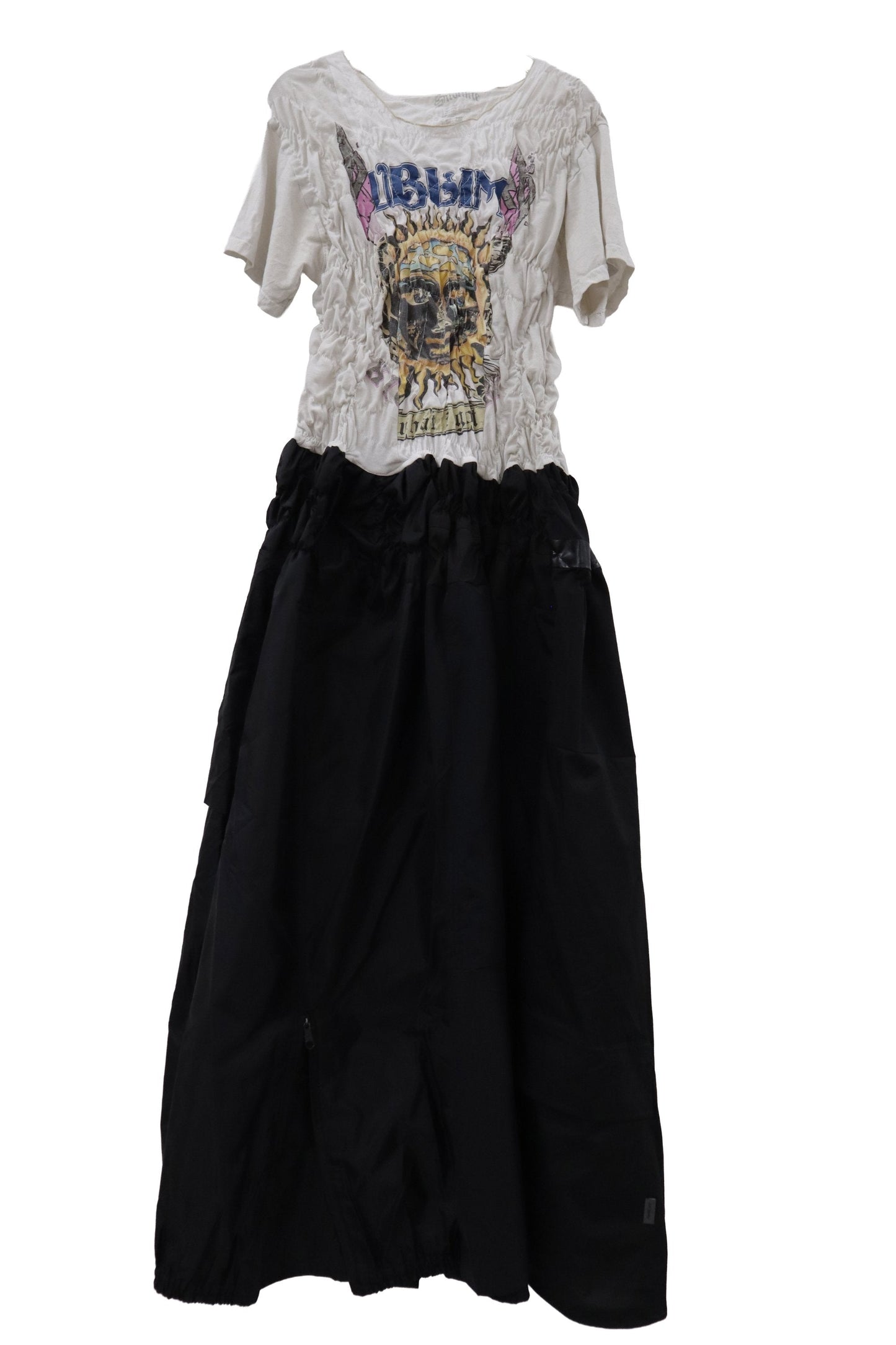 KUSHA KUSHA PLAN/cut saw dress/RM-［2607-009］