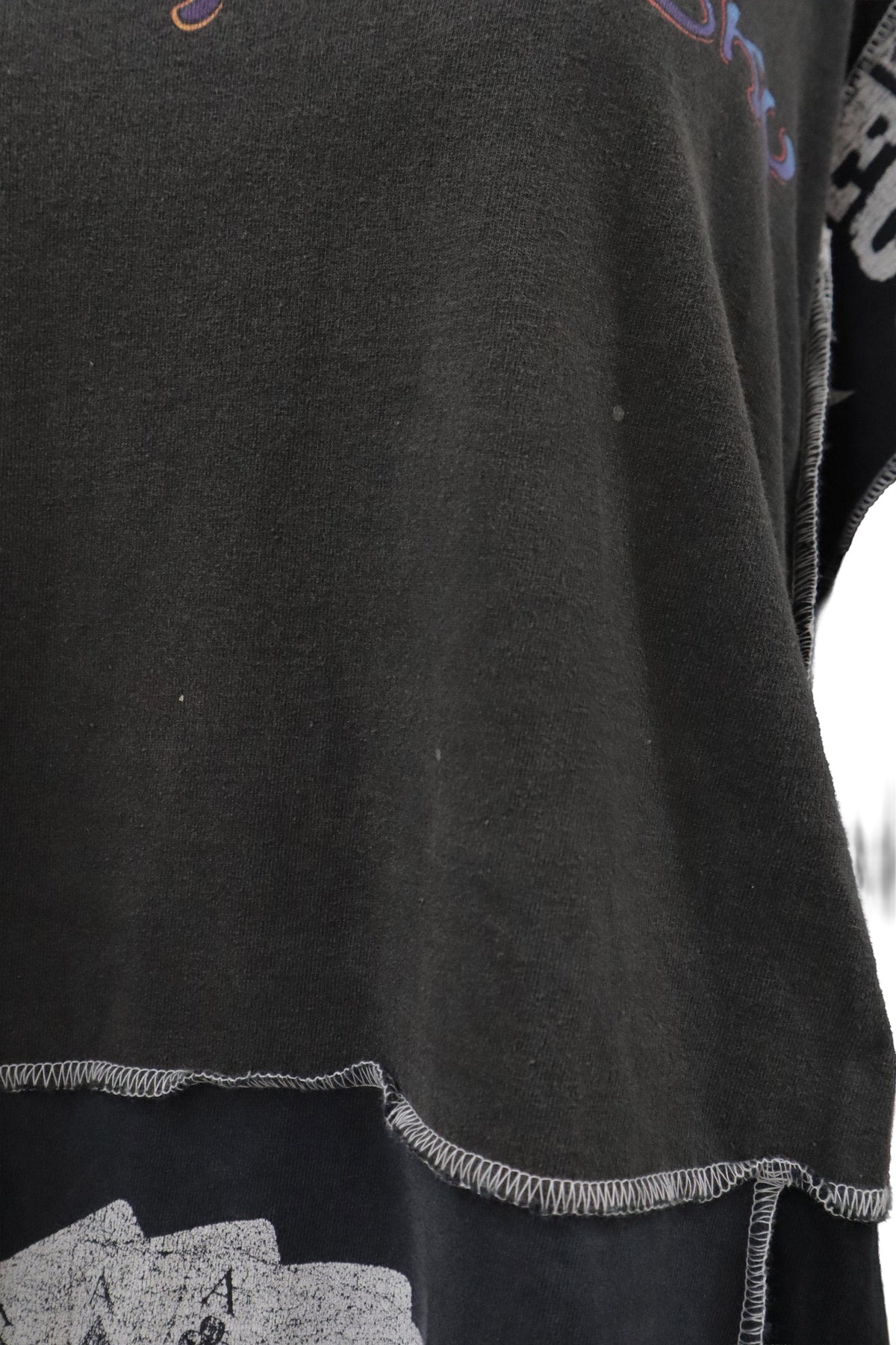 patchwork big long tee/RM-［2608-083］