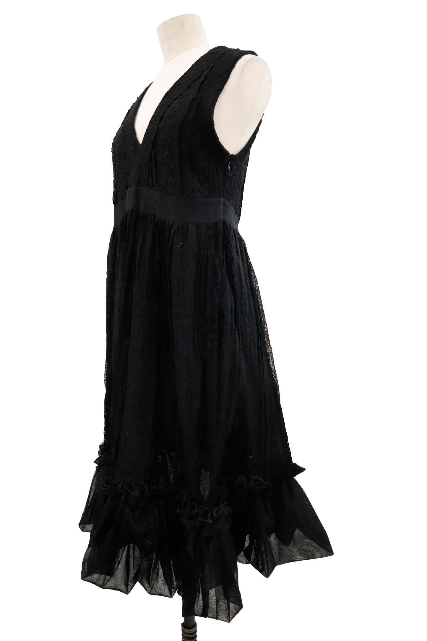 frill lace dress/RM-［2602-107］