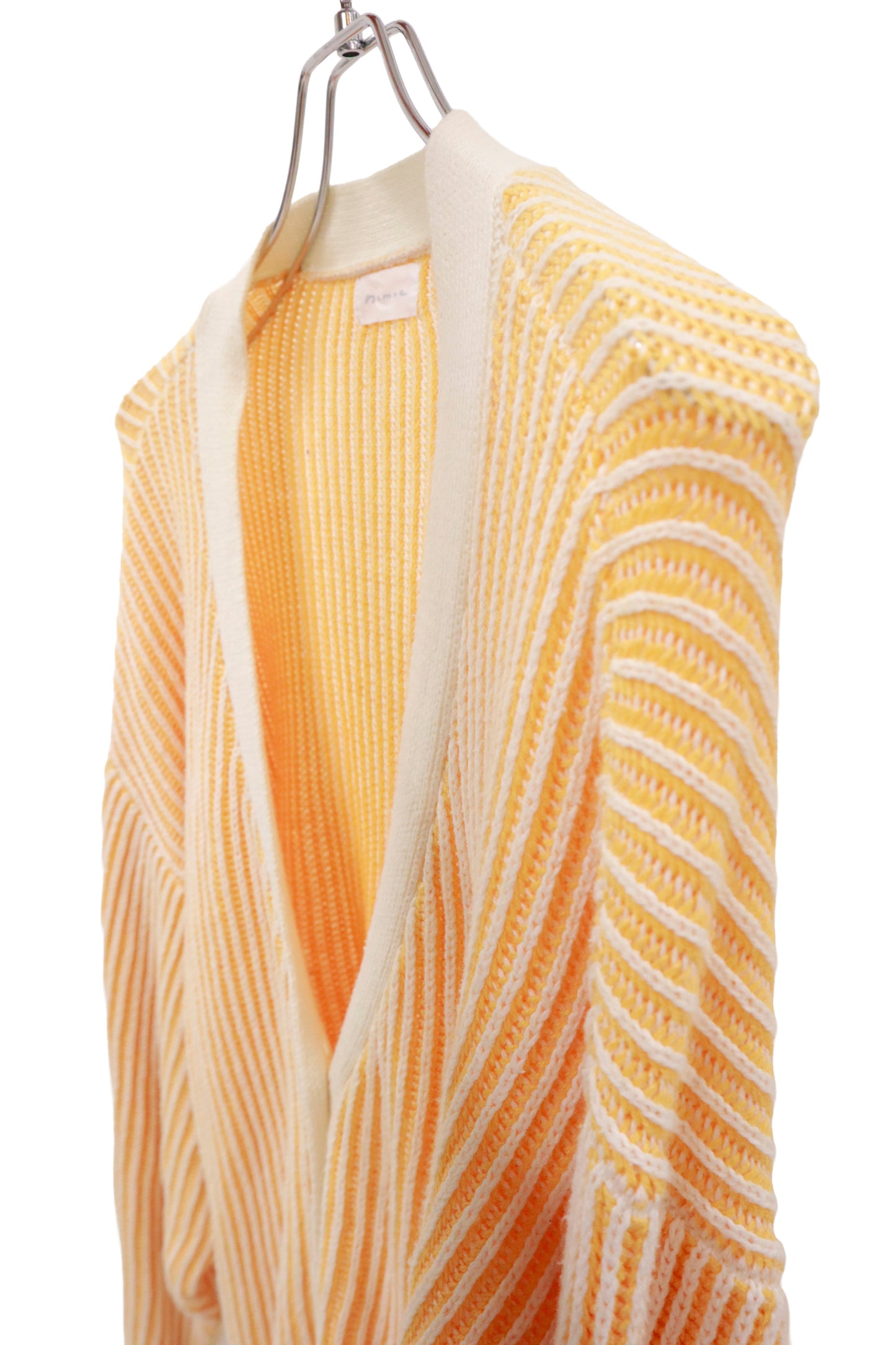 rib knit cardigan/U-［2511-009］