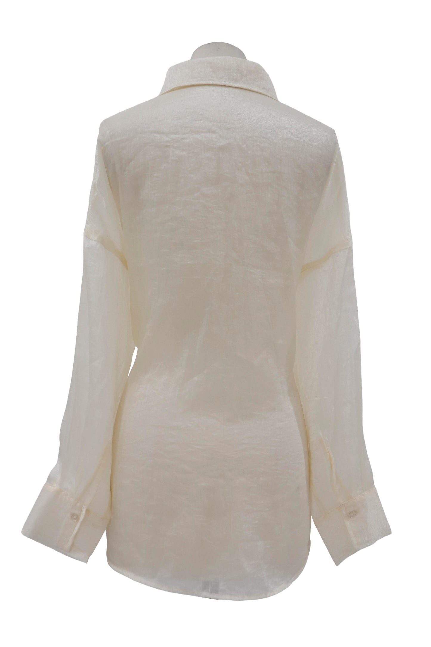 lace up shirt/RM-［2605-038］