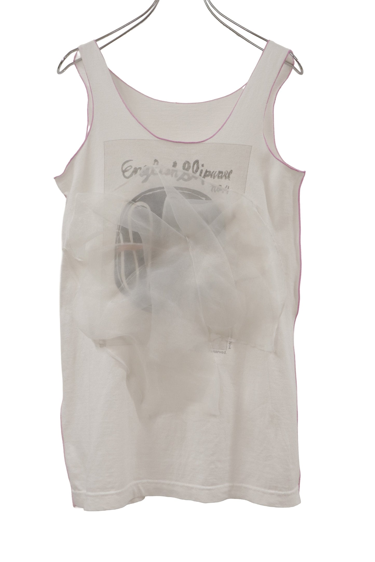 tulle docking tanktop/RM-［2606-017］