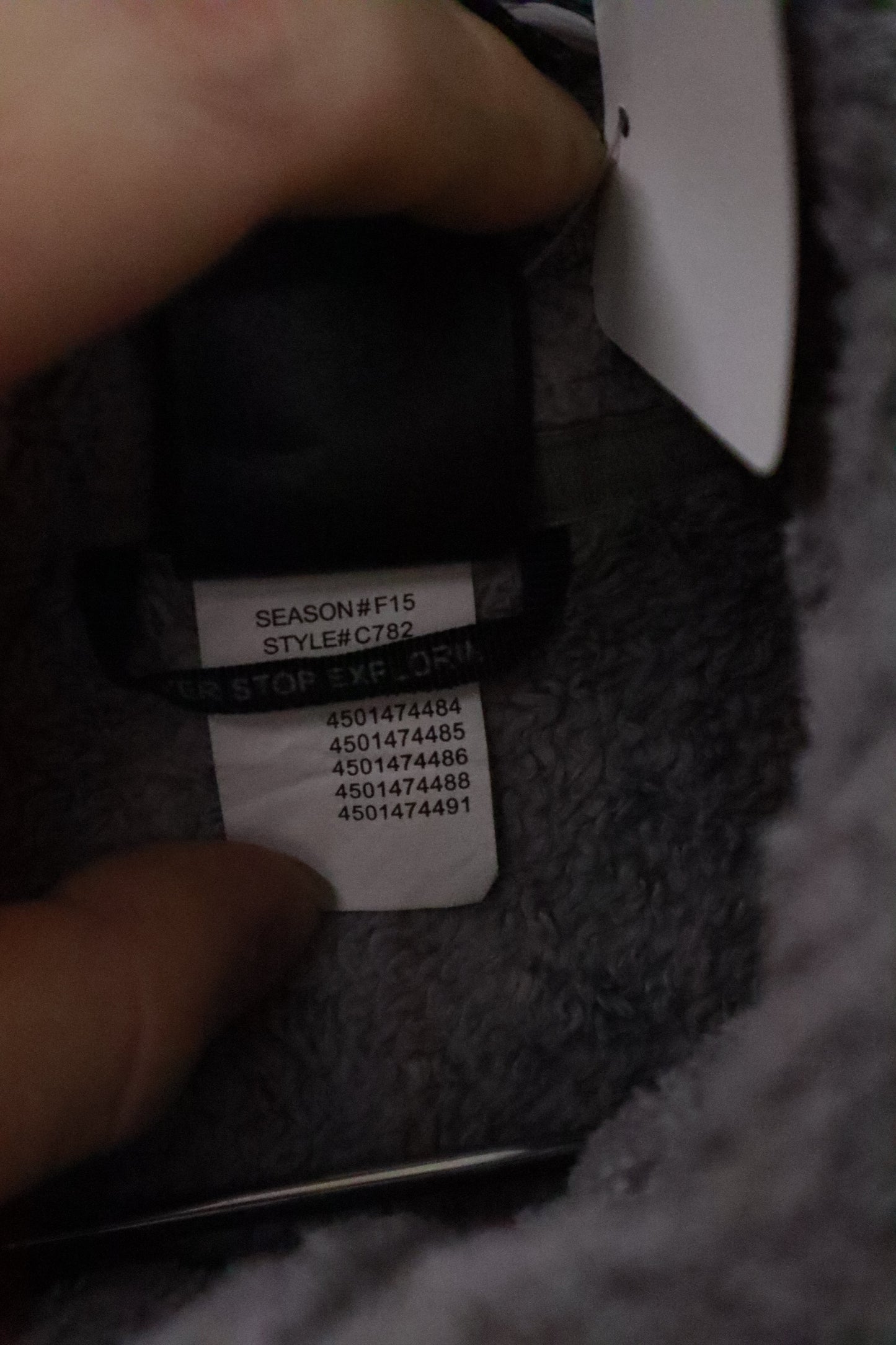 00's THE NORTH FACE fleece jacket /U-［2601B-009］
