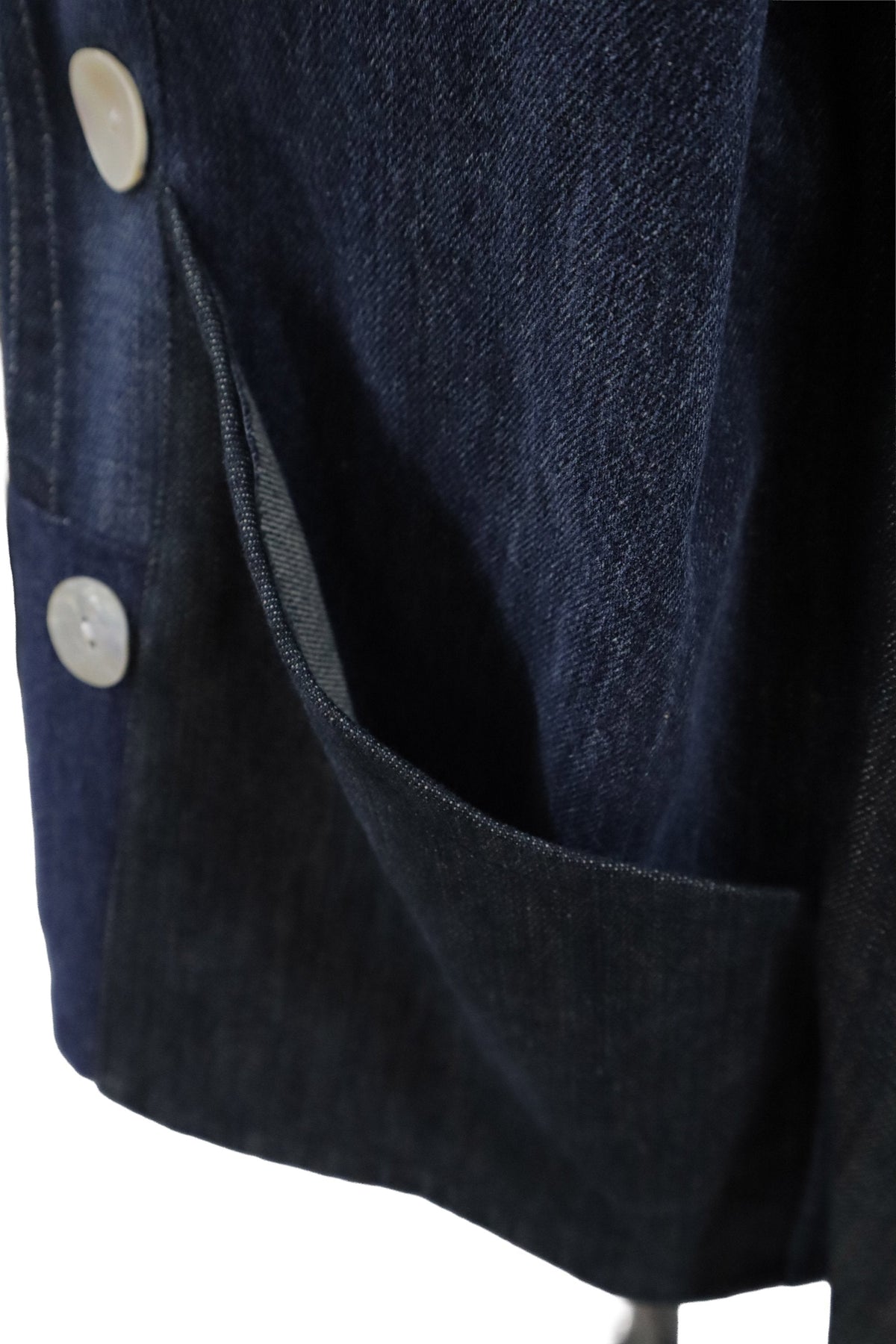 patchwork denim jacket/RM-［2608-096］