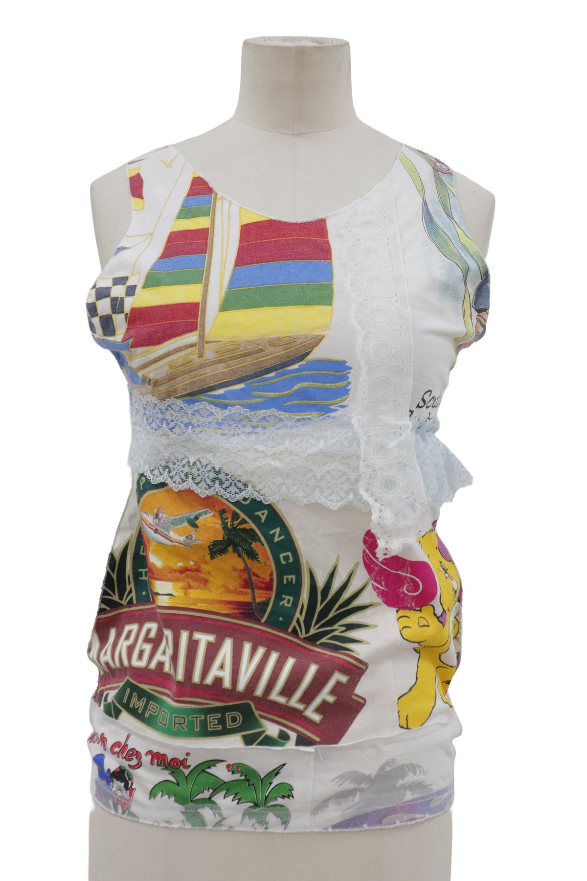 graphic tank top/RM-［2608-071］