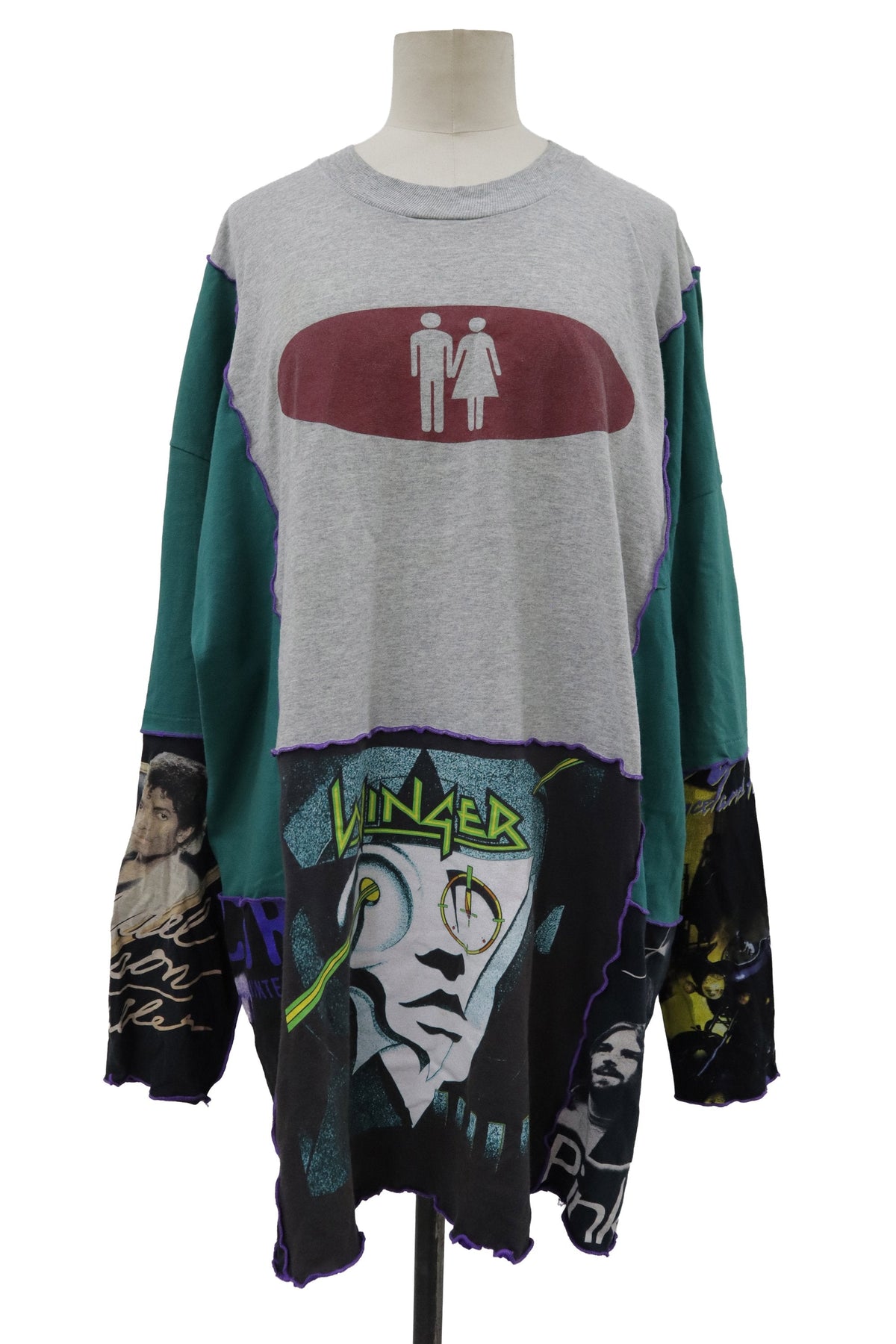 graphic docking long tee/RM-［2608-124］
