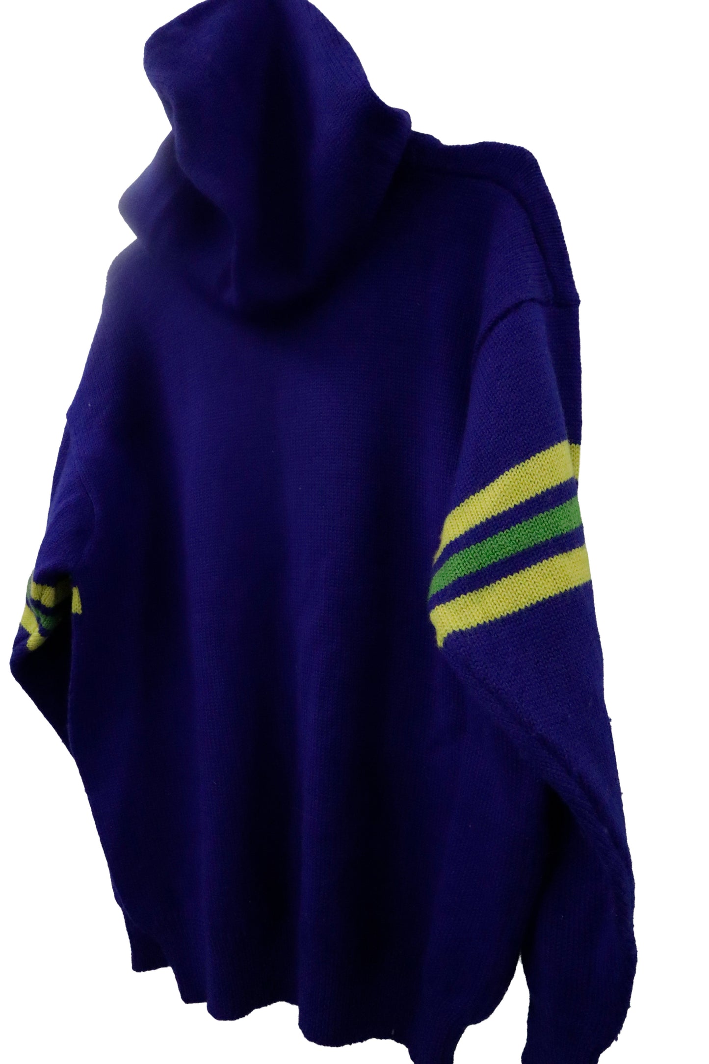 90’s knit sweater hoodie / U-［2601-003］
