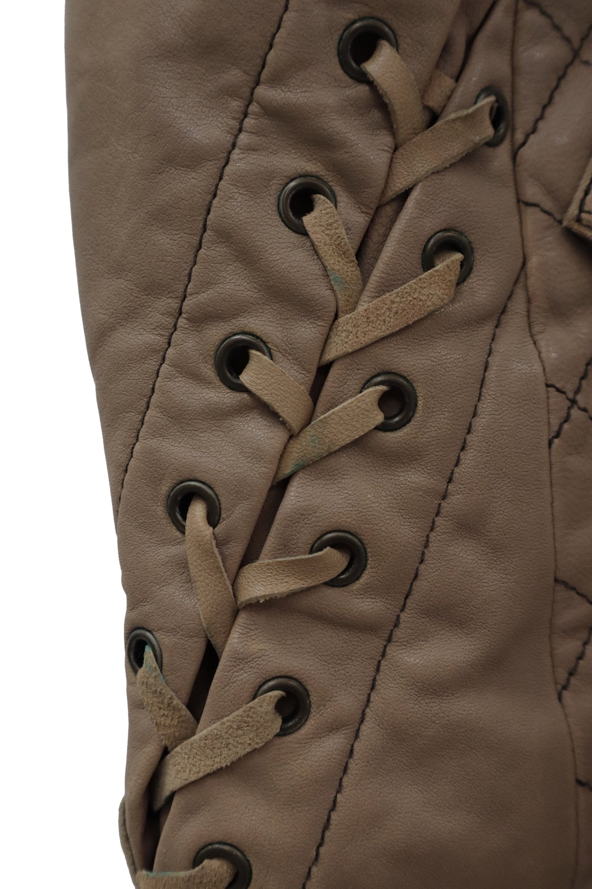 decorative leather jacket/RM-［2608-105］