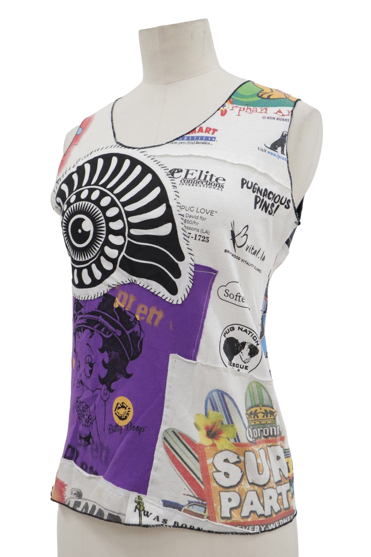 graphic tank top/RM-［2608-067］