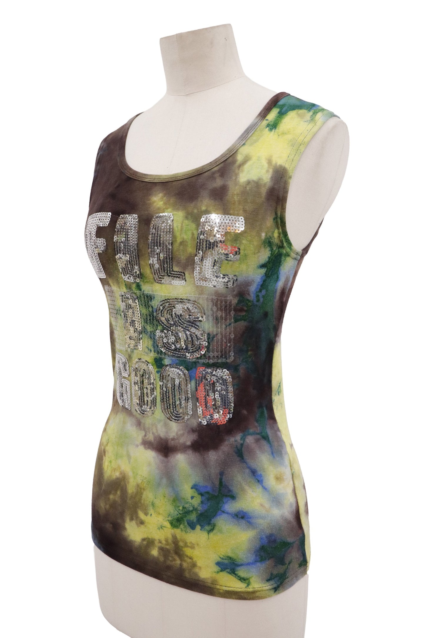 FEEL IS GOOD tie-dye long tanktop/RM-［2607-043］