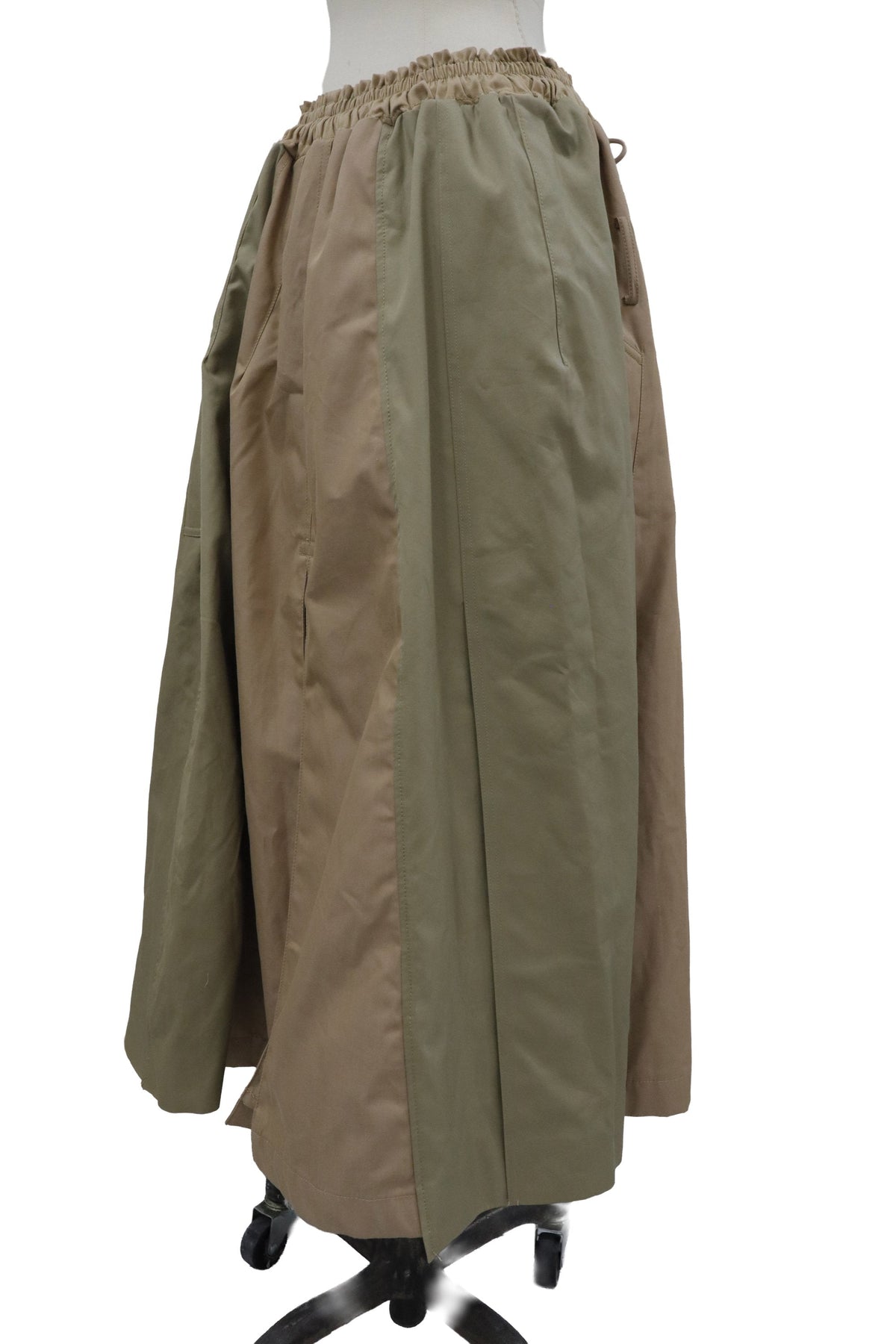 upcycled trench coat skirt/RM-［2608-019］