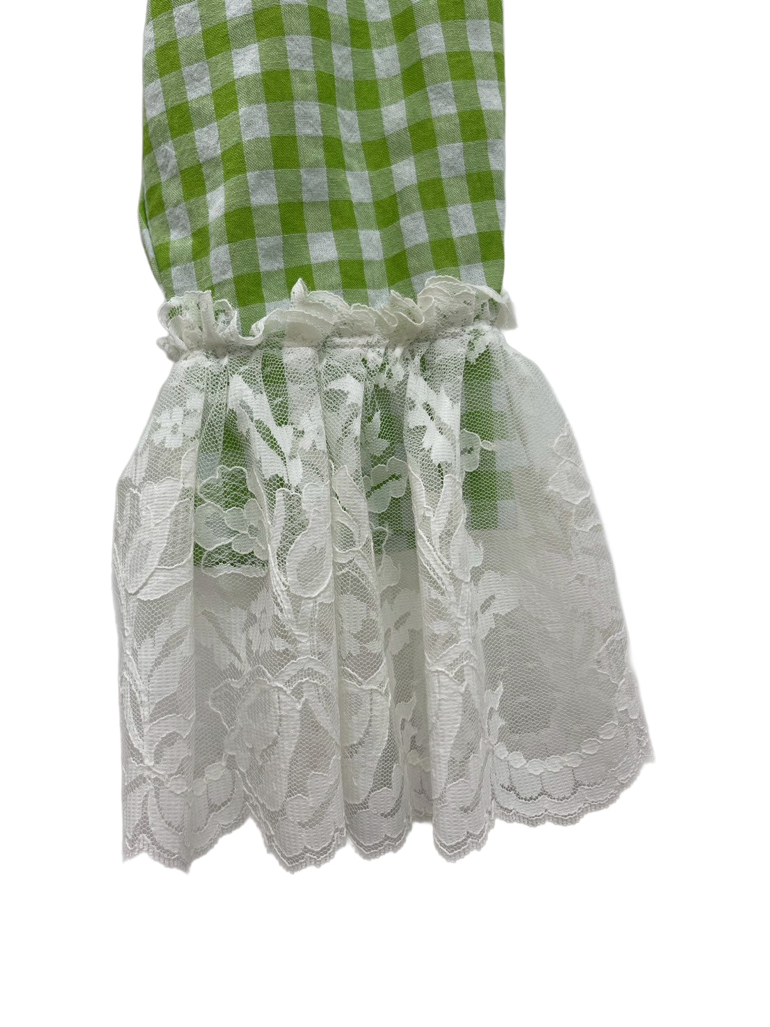 Gingham Lace Shirts　ギンガムチェックレースシャツ RM-［2507-138］