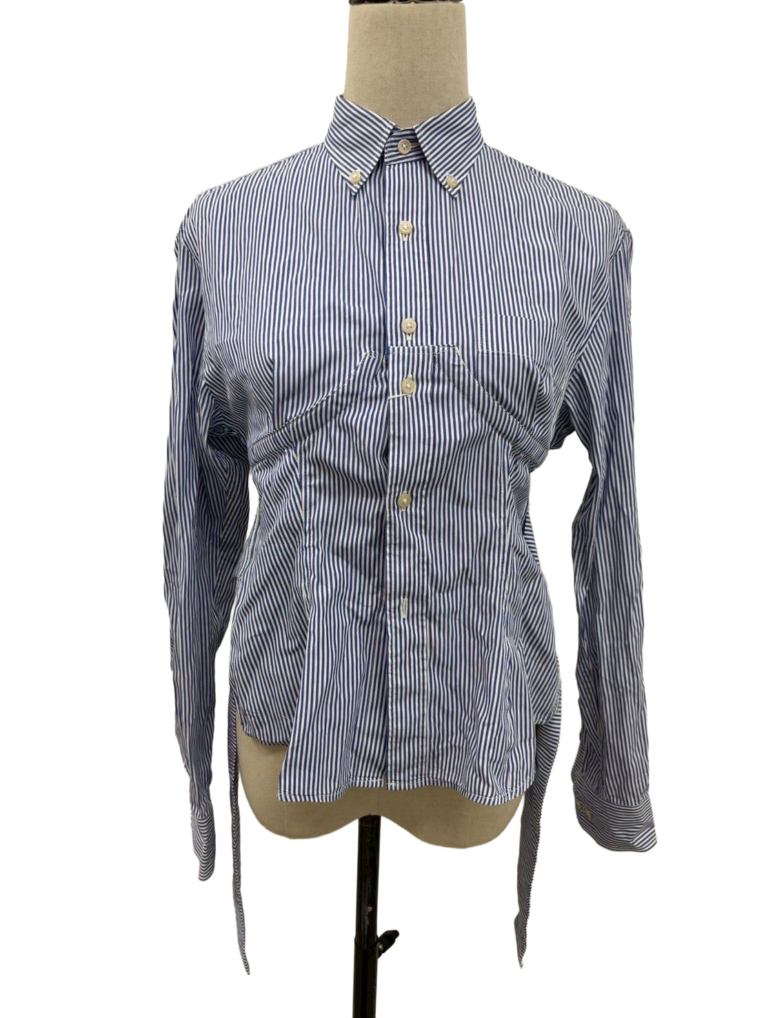 Corset Stripe Shirt コルセットシャツストライプ RM-［2507-043］