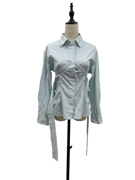 Corset stripe shirts コルセットシャツストライプ RM-［2507-136］
