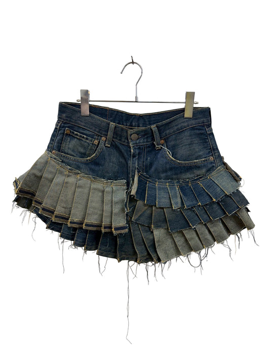 Denim frill skirt 　デニムフリルスカート RM-［2507-079］