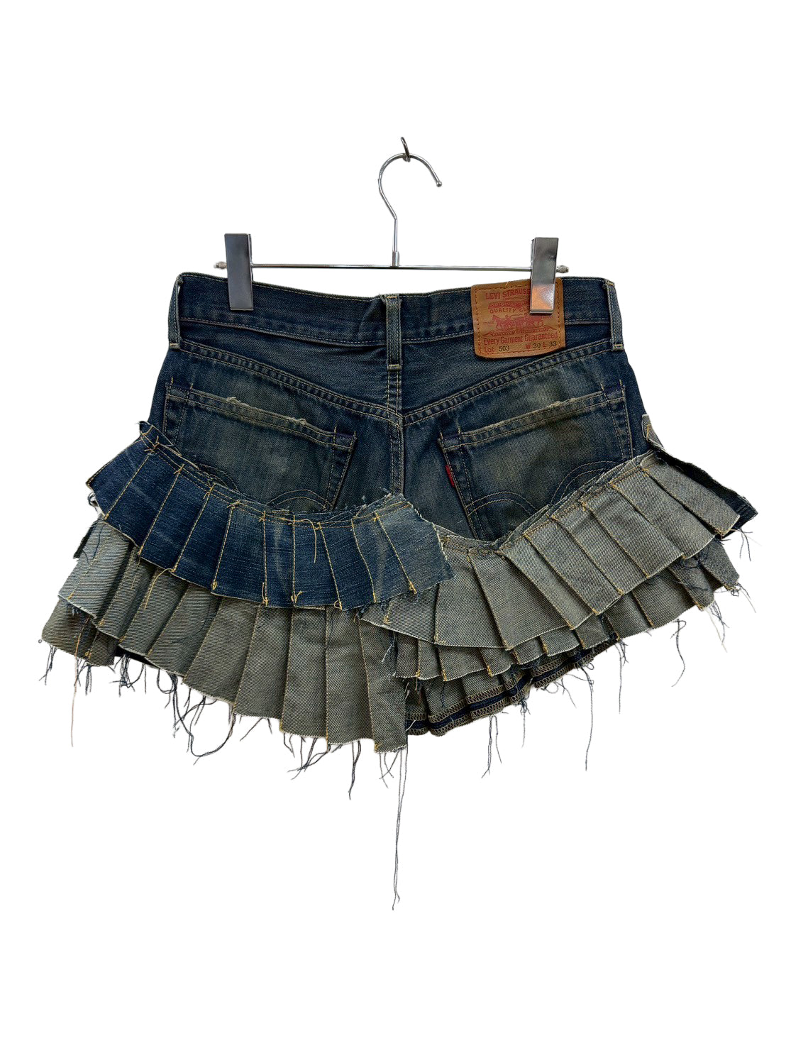 Denim frill skirt 　デニムフリルスカート RM-［2507-079］