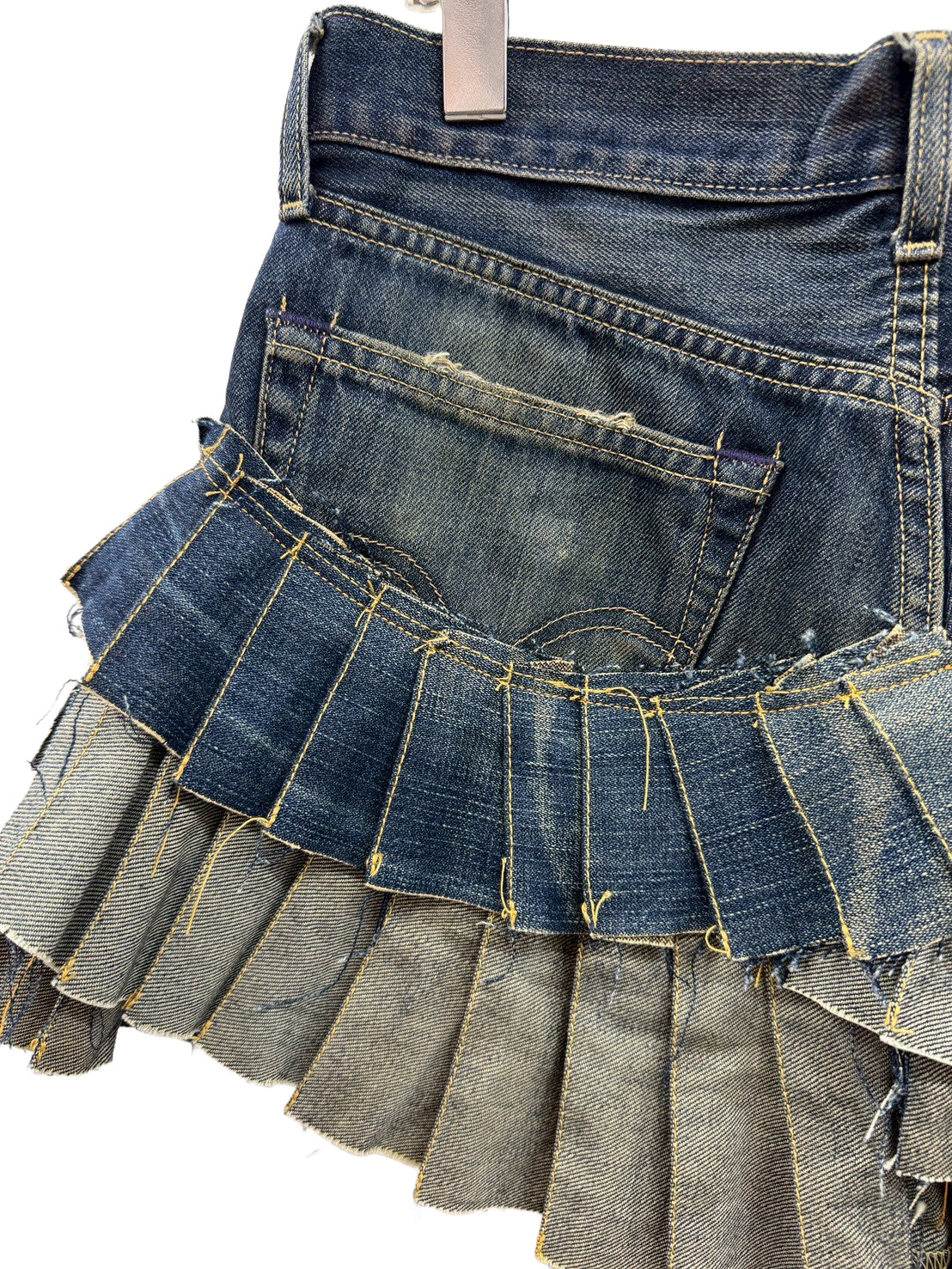 Denim frill skirt 　デニムフリルスカート RM-［2507-079］
