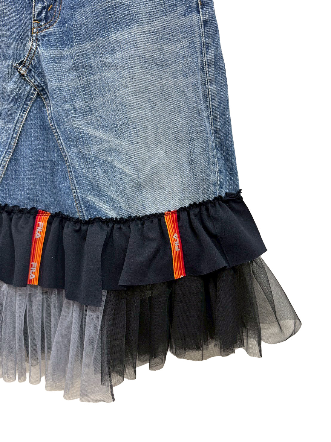 Denim Frill Skirt デニムフリルスカート RM-［2507-083］