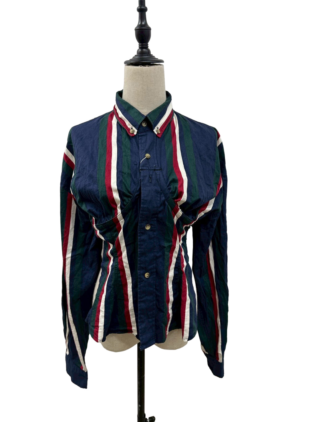 Corset stripe Shirt コルセットシャツストライプ RM-［2507-089］