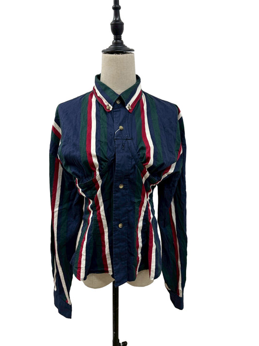 Corset stripe Shirt コルセットシャツストライプ RM-［2507-089］